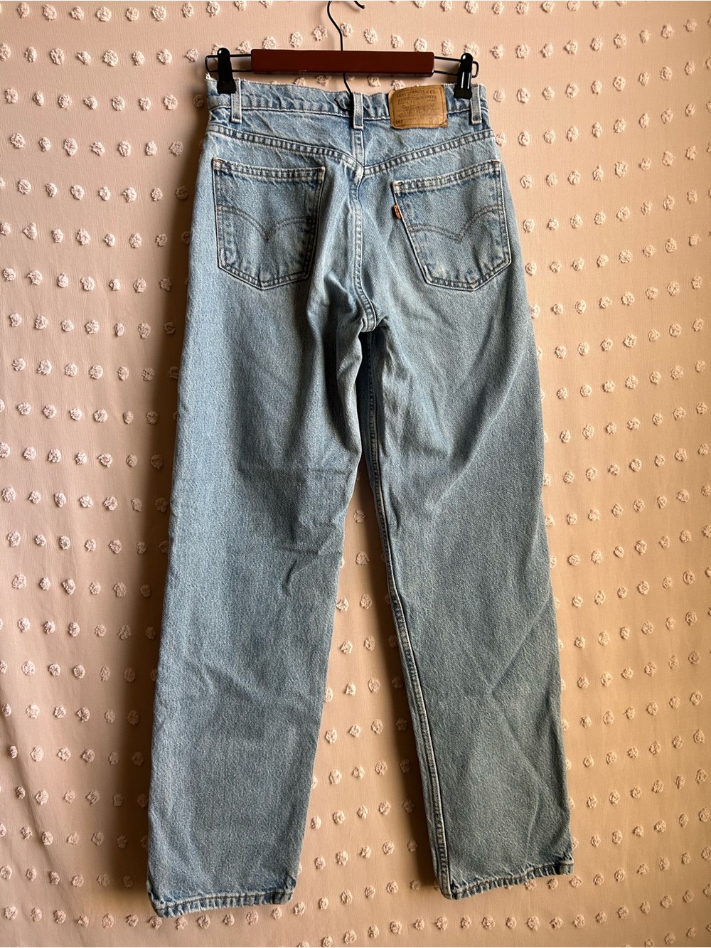 Levi’s Vintage Women’s Orange Tab 562 Student Loose Fit Sz 28x32 Light Wash - Picture 2 of 6